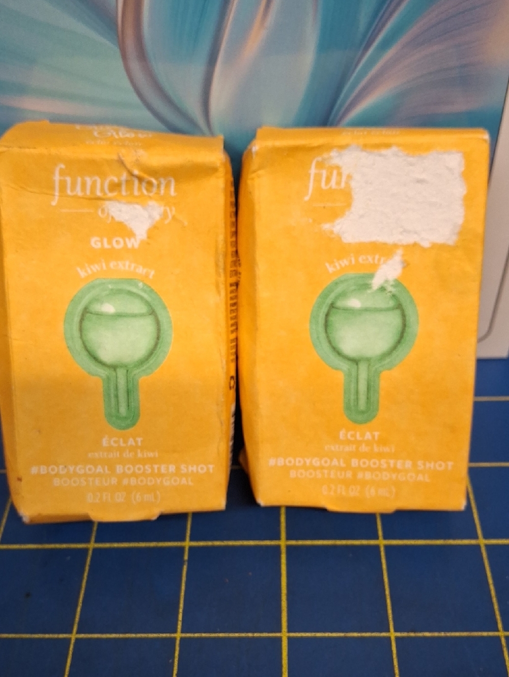 Function of Beauty Glow Kiwi Extract BodyBoost Shot Set of 2 New